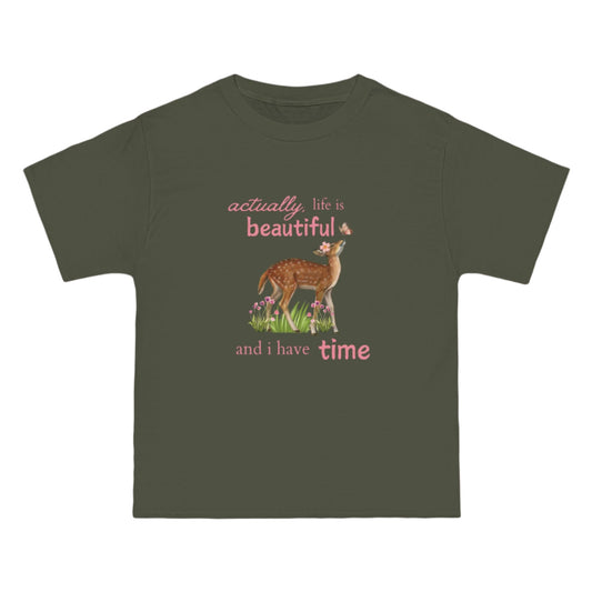 Life is Beautiful 🌷 | Oversized T-Shirt