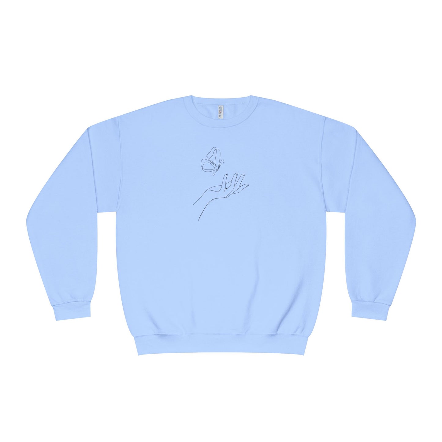 Sign of Hope 🫶🏻 | Cozy Sweatshirt with Message on Back