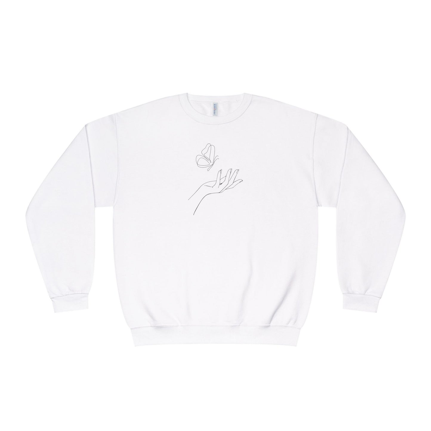 Sign of Hope 🫶🏻 | Cozy Sweatshirt with Message on Back