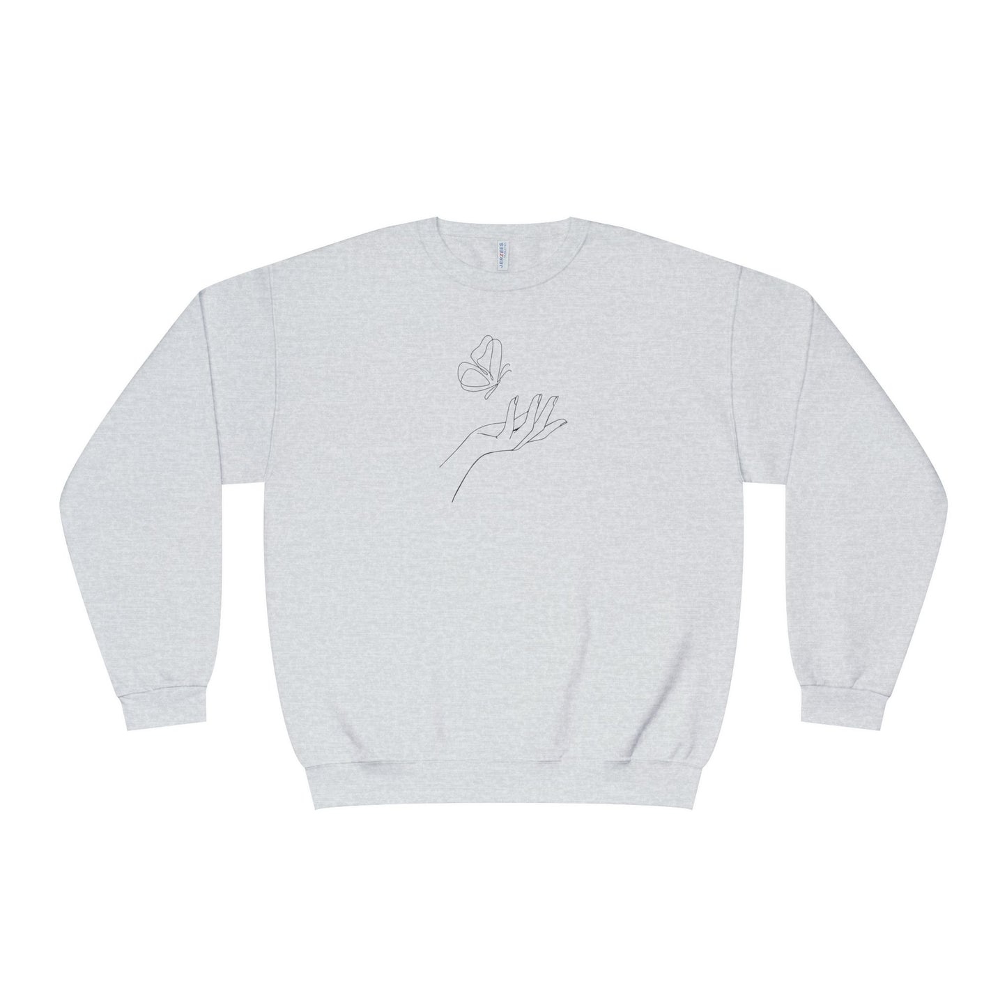 Sign of Hope 🫶🏻 | Cozy Sweatshirt with Message on Back