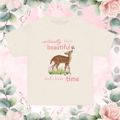 Life is Beautiful | Beefy-T® Shirt 🌸